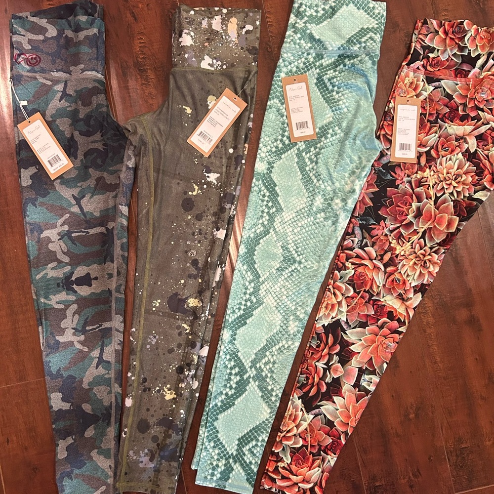 Niyama Sol Women's Leggings - Camouflage, Splatter, Snakeskin, Floral